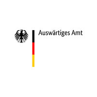 Logo des Auswärtigen Amts der Bundesrepublik Deutschland mit Bundesadler und mit Schriftzug